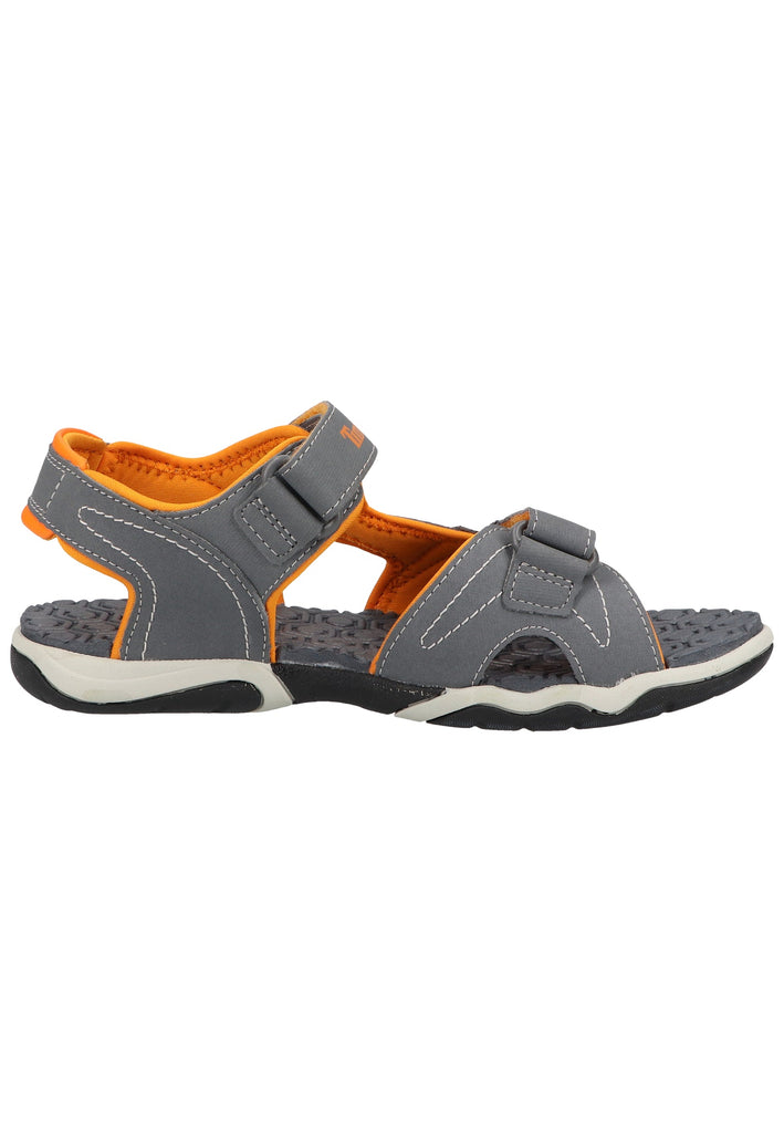 Timberland Sandalen Lederimitat/Textil Grau/Orange