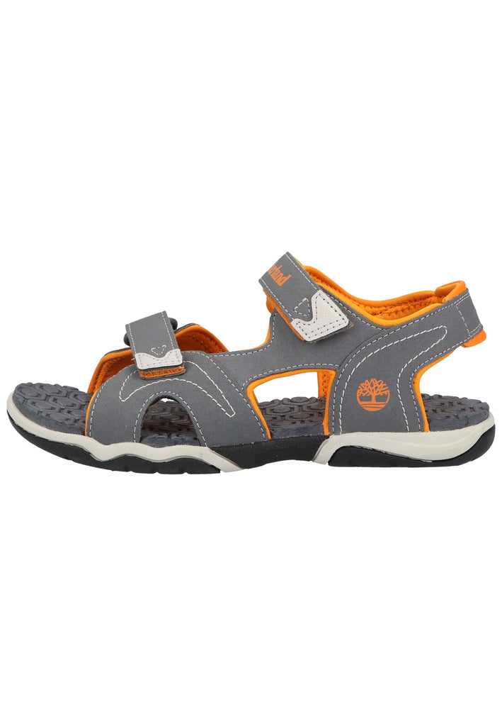 Timberland Sandalen Lederimitat/Textil Grau/Orange