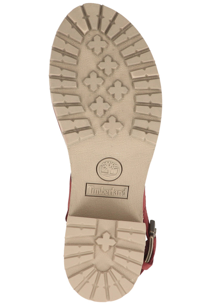 Timberland Sandalen Nubukleder Bordeaux