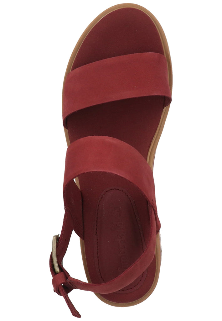 Timberland Sandalen Nubukleder Bordeaux