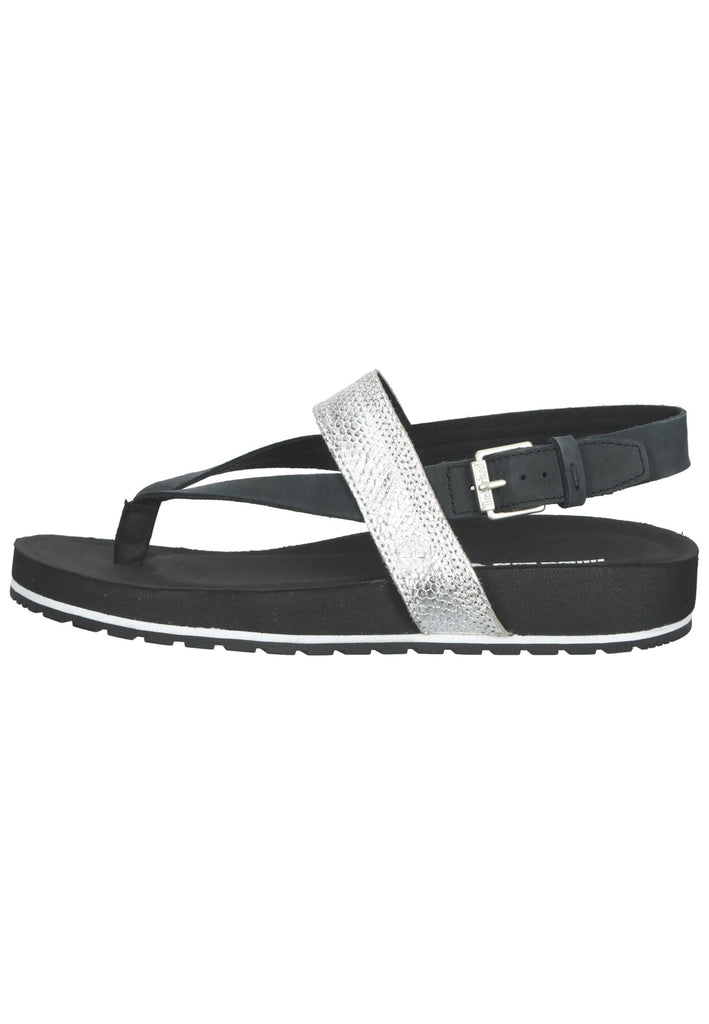 Sandalen Timberland Zehensteg Leder Schwarz