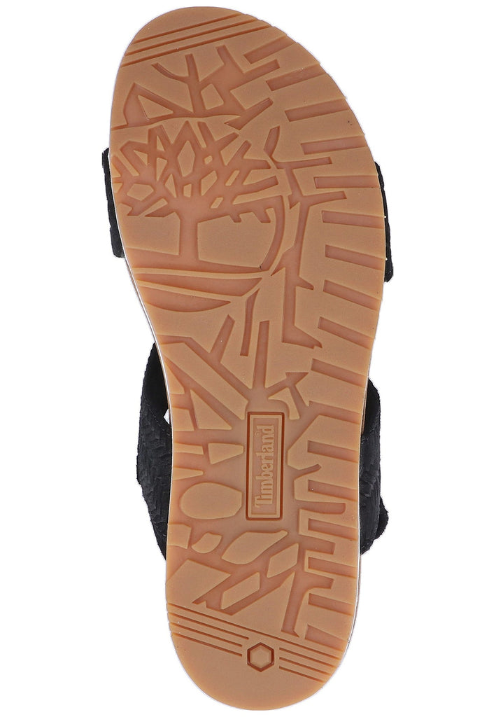 Timberland Sandalen Veloursleder Schwarz