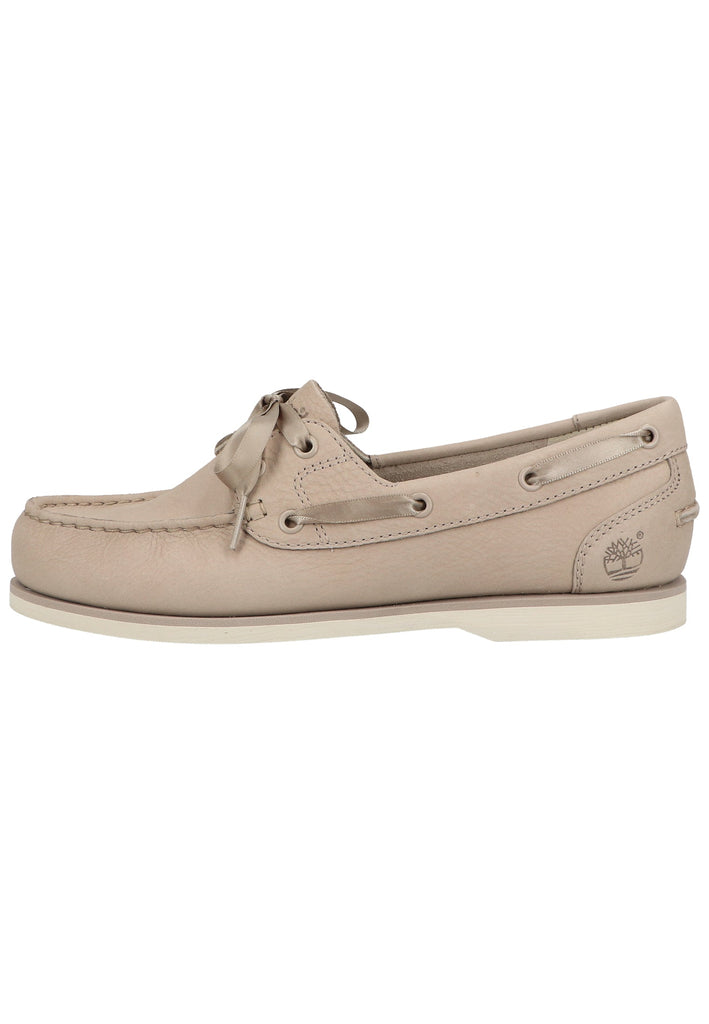 Timberland Slipper Leder Beige