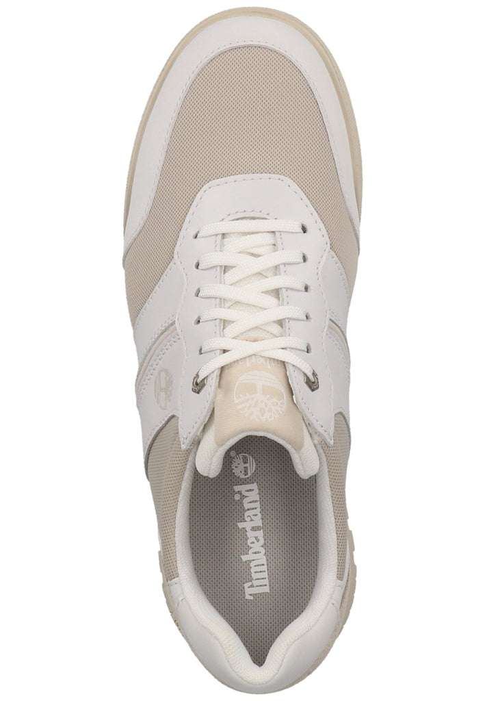 Timberland Sneaker Leder/Textil Weiß/Beige