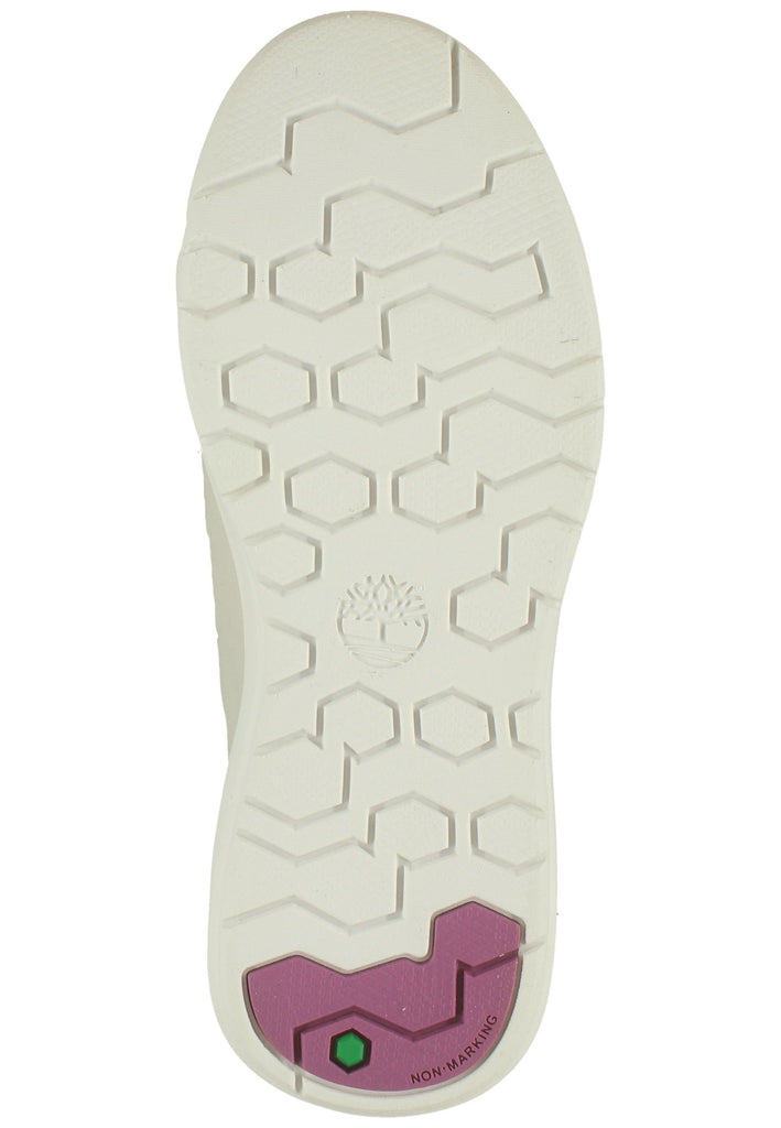 Timberland Sneaker Leder/Textil Weiß/Pink