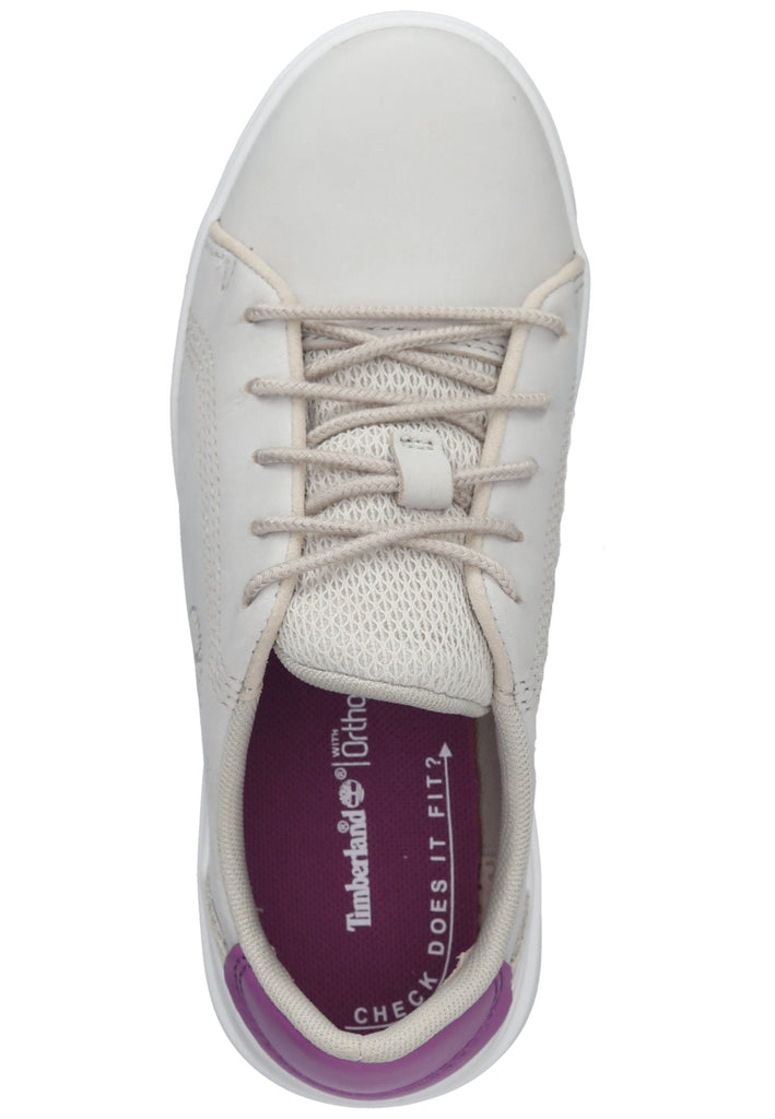Timberland Sneaker Leder/Textil Weiß/Pink