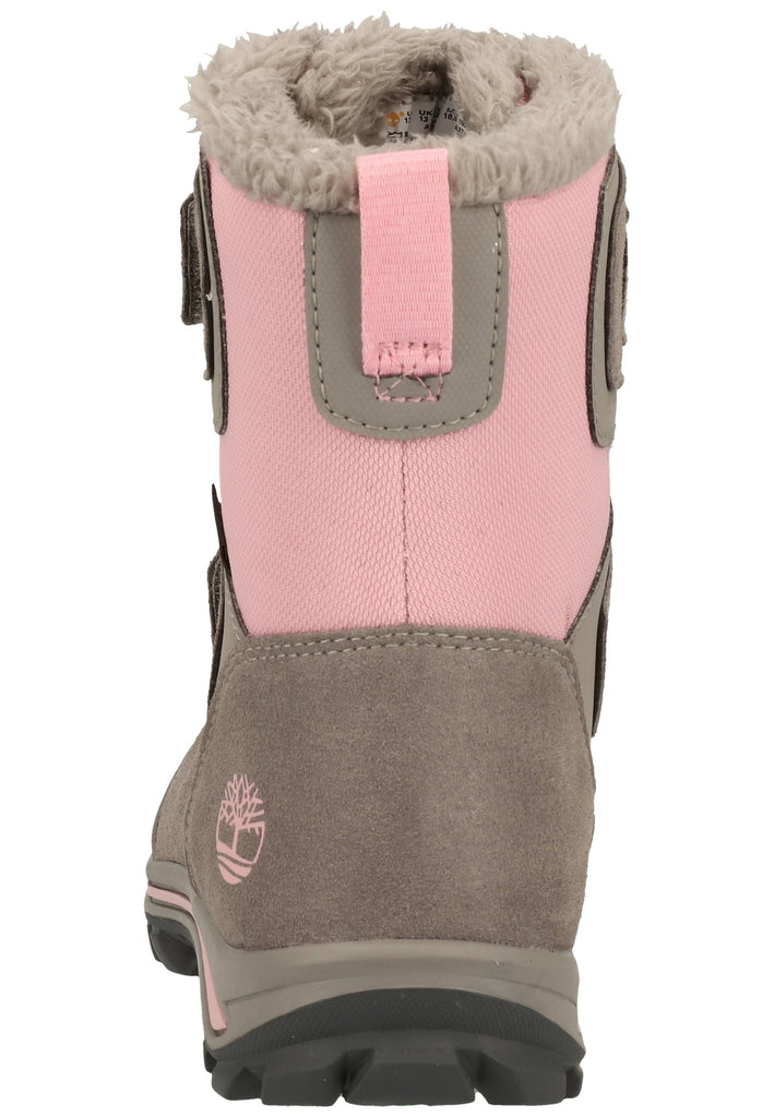 Timberland Stiefel Leder/Synthetik Grau Warmfutter