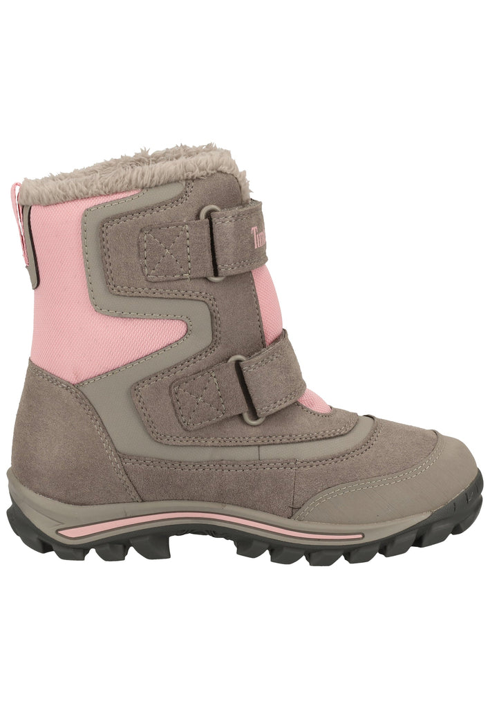 Timberland Stiefel Leder/Synthetik Grau Warmfutter