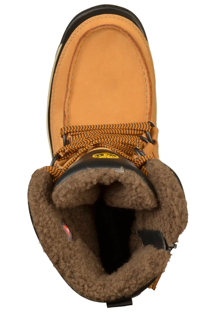 Timberland Stiefel Leder/Textil Braun Warmfutter