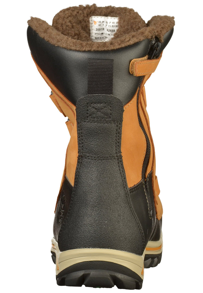 Timberland Stiefel Leder/Textil Braun Warmfutter