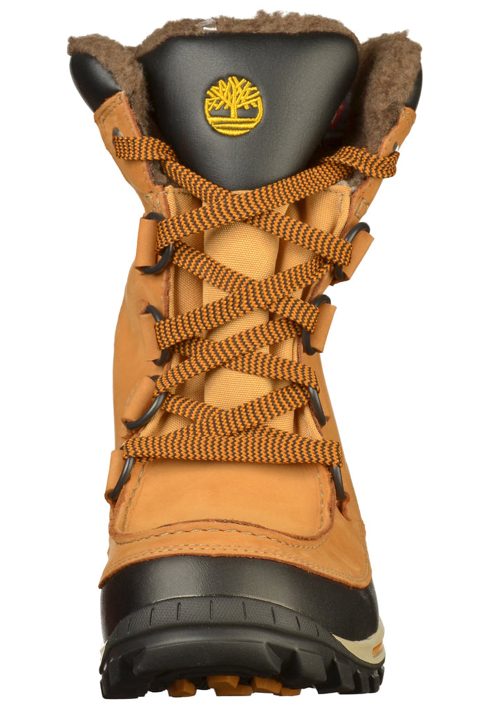 Timberland Stiefel Leder/Textil Braun Warmfutter