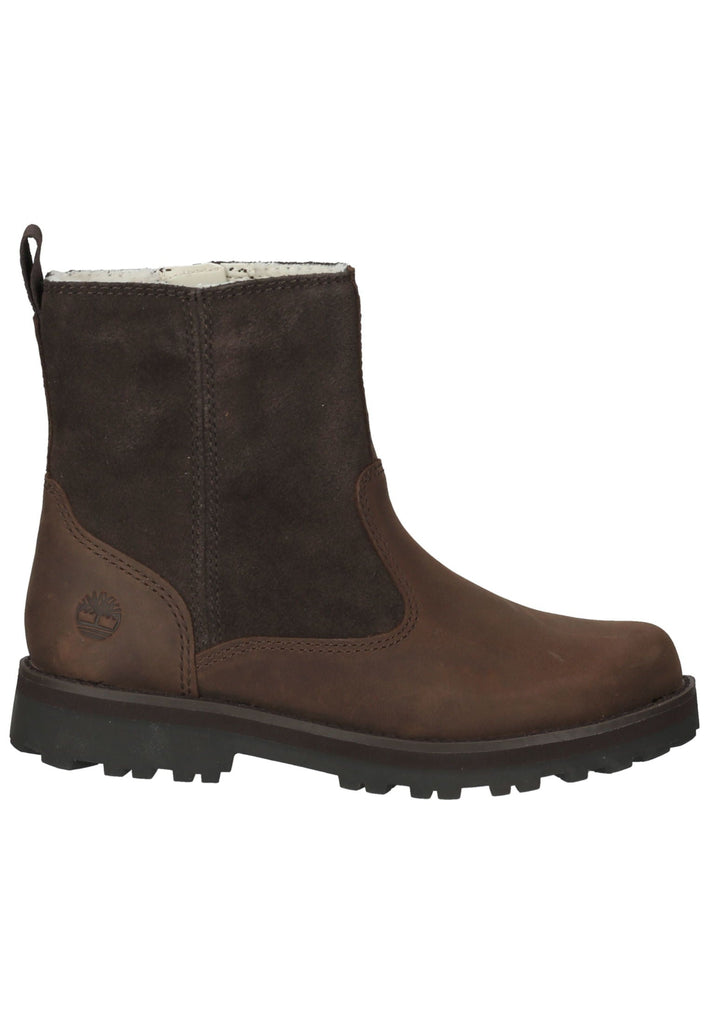 Timberland Stiefelette Leder Dunkelbraun Warmfutter