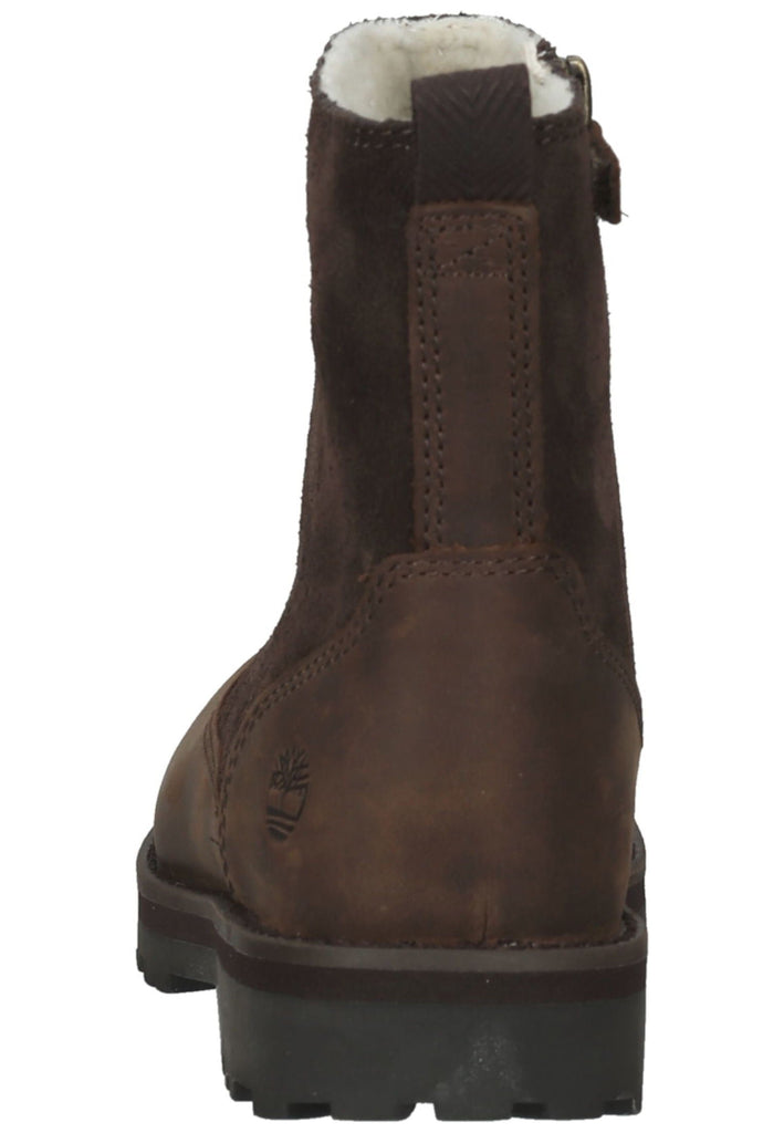 Timberland Stiefelette Leder Dunkelbraun Warmfutter