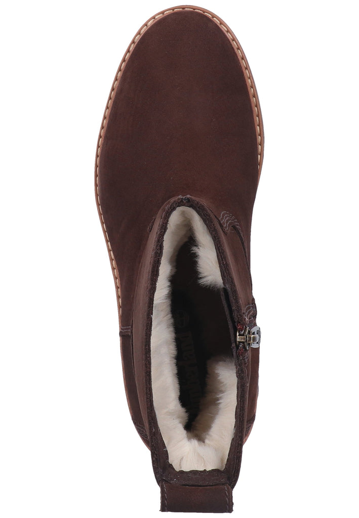 Timberland Stiefelette Leder Dunkelbraun Warmfutter