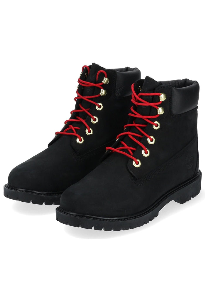 Timberland Stiefelette Leder Schwarz/Rot