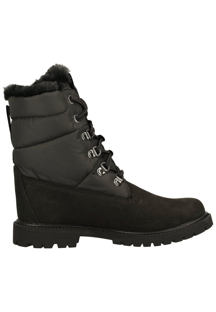 Timberland Stiefelette Leder Schwarz Warmfutter