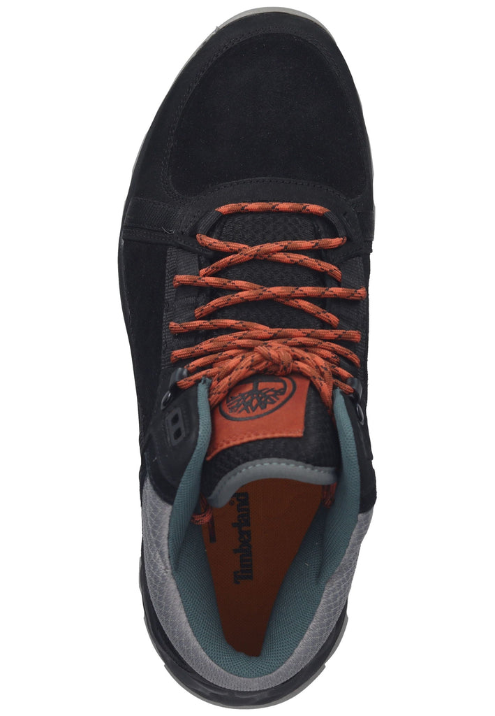 Timberland Stiefelette Leder/Textil Schwarz/Grau