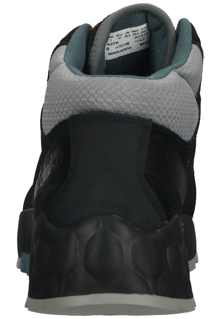 Timberland Stiefelette Leder/Textil Schwarz/Grau