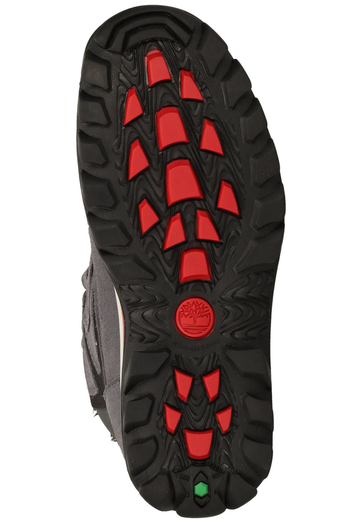 Timberland Stiefelette Textil Grau/Schwarz Warmfutter