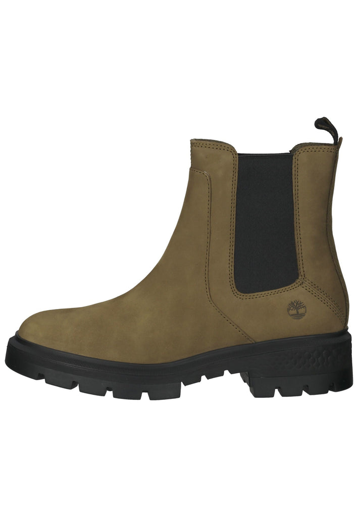Stiefeletten Timberland Stiefelette Leder Olive