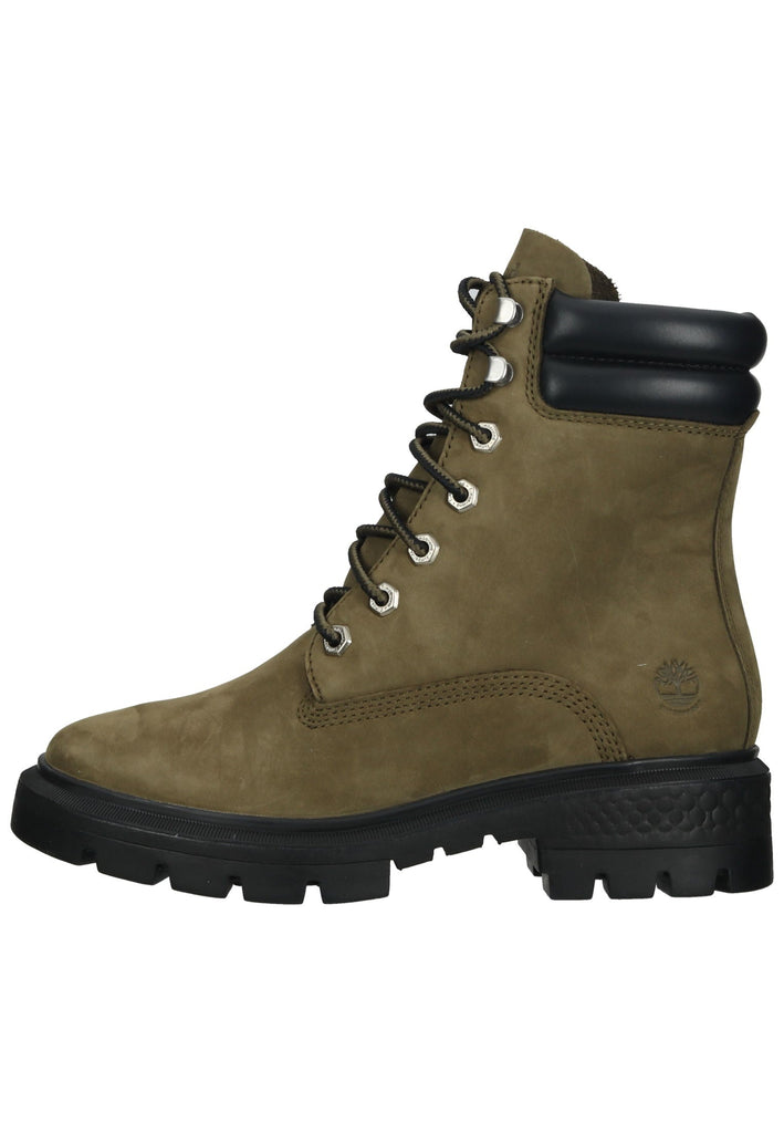 Stiefeletten Timberland Stiefelette Leder Olive