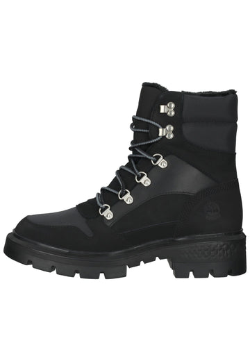 Stiefeletten Timberland Stiefelette Leder Schwarz