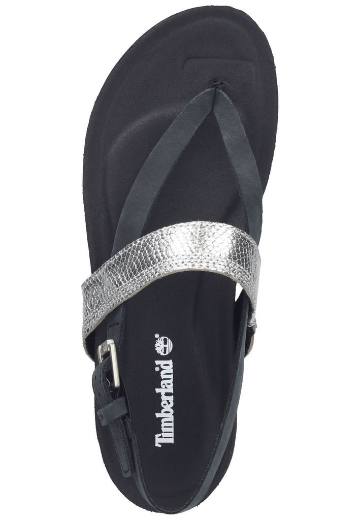 Timberland Zehensteg Leder Schwarz