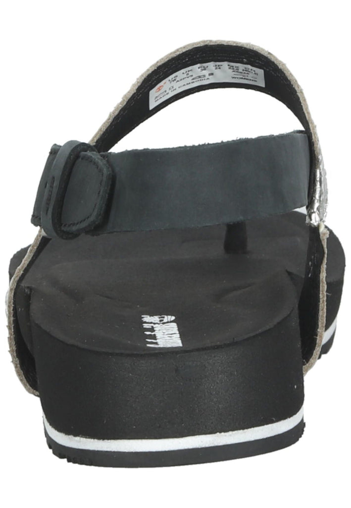 Timberland Zehensteg Leder Schwarz