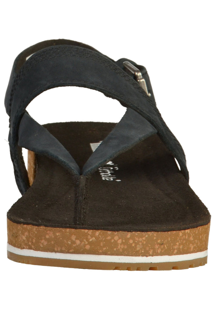 Timberland Zehensteg Leder Schwarz