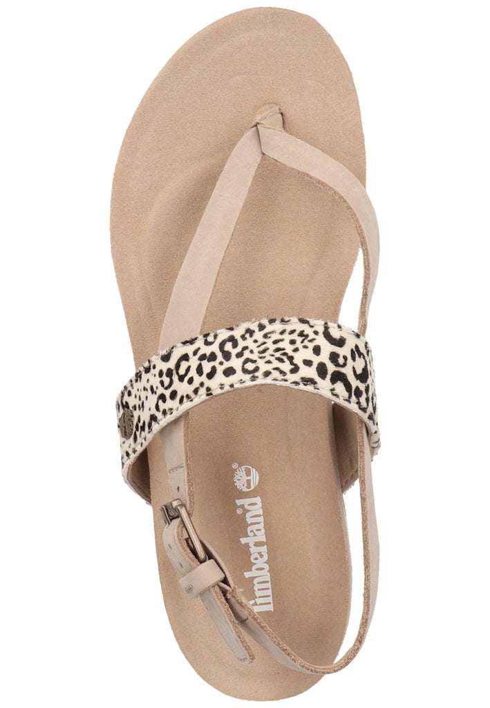 Timberland Zehensteg Leder Schwarz/Weiß