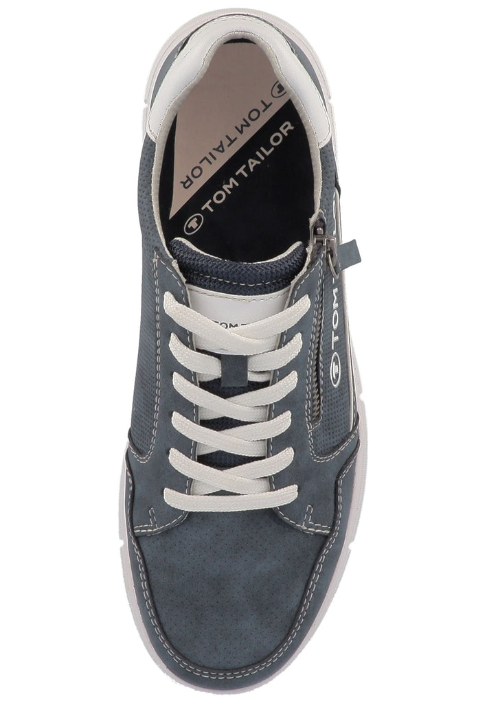 Tom Tailor Sneaker Lederimitat Blau