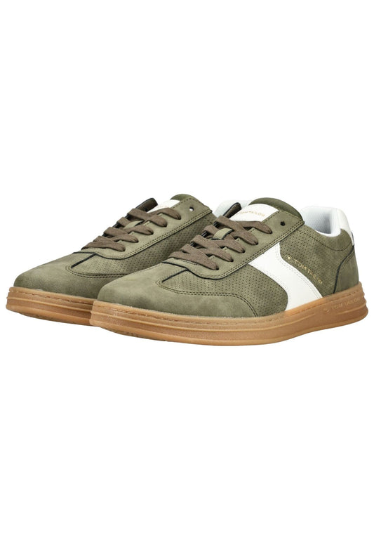 Tom Tailor Sneaker Lederimitat Khaki