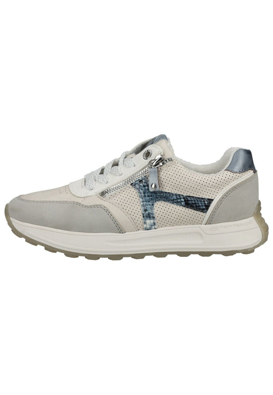 Tom Tailor Sneaker Lederimitat/Textil Blau