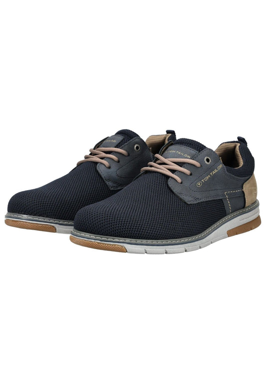 Tom Tailor Sneaker Lederimitat/Textil Navy