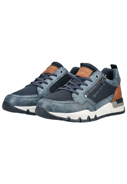 Tom Tailor Sneaker Lederimitat/Textil Navy