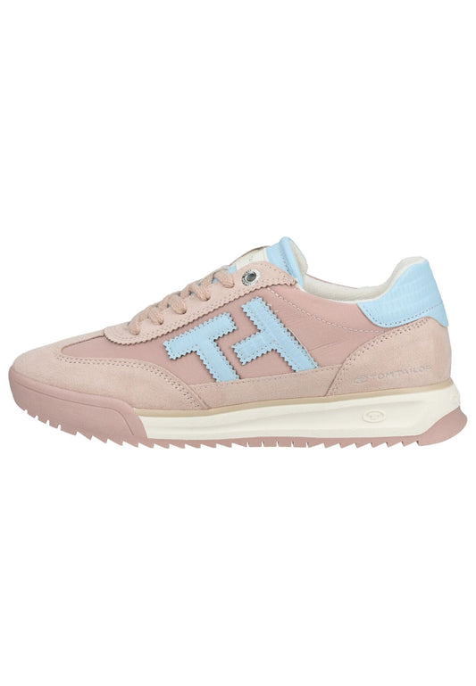 Tom Tailor Sneaker Lederimitat/Textil Rose