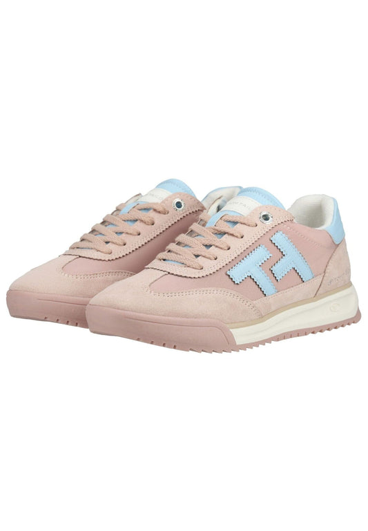 Tom Tailor Sneaker Lederimitat/Textil Rose