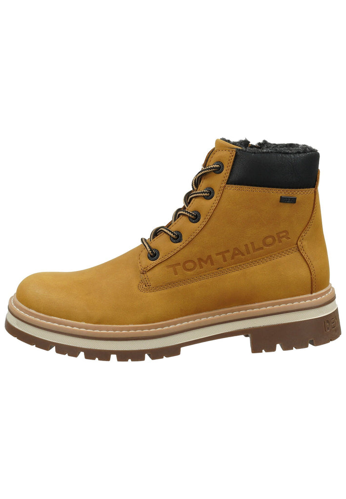 Tom Tailor Stiefel Lederimitat/Textil Camel Warmfutter