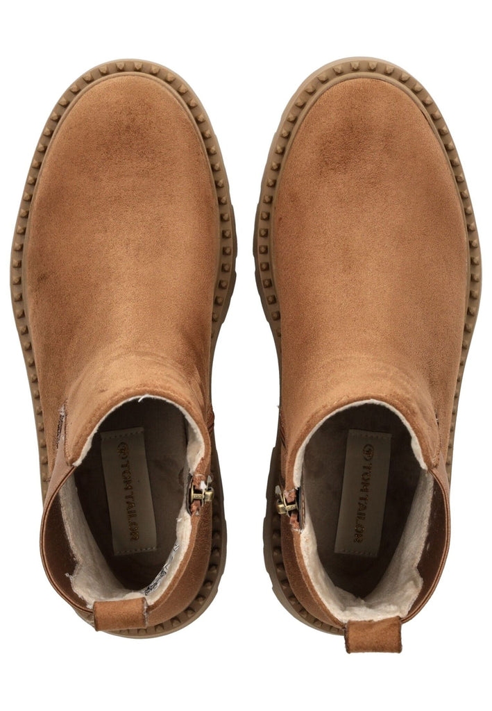 Tom Tailor Stiefelette Lederimitat/Textil Hazel Warmfutter