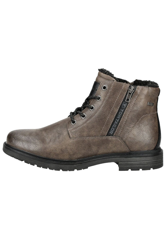 Tom Tailor Stiefelette Lederimitat/Textil Pepper Warmfutter