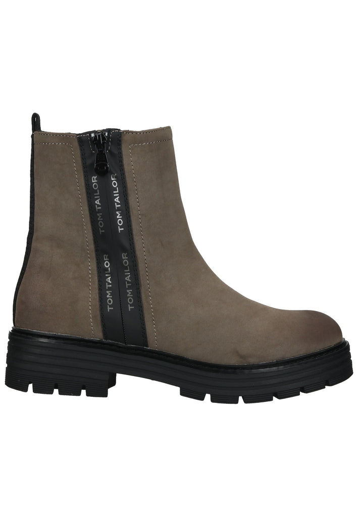 Tom Tailor Stiefelette PU Taupe