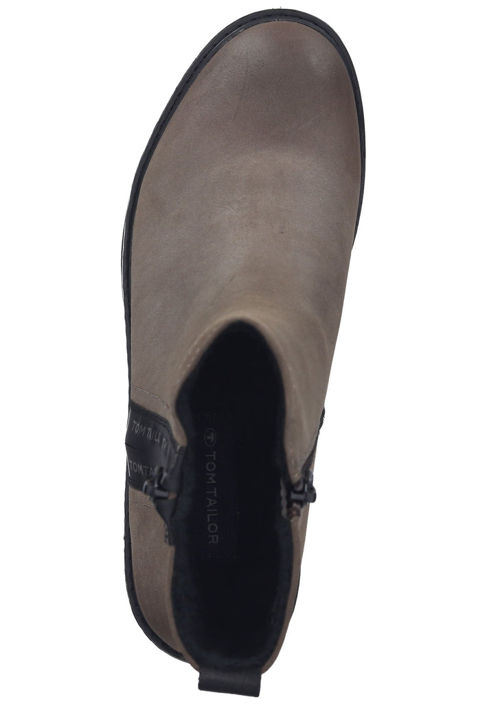 Tom Tailor Stiefelette PU Taupe