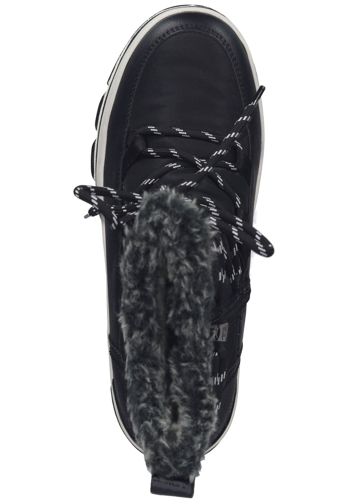 Tom Tailor Stiefelette Textil Schwarz Warmfutter