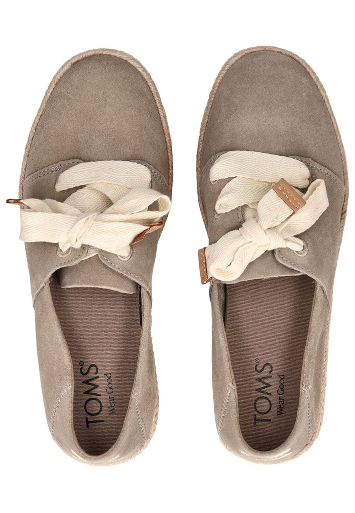 TOMS Halbschuhe Leder Beige