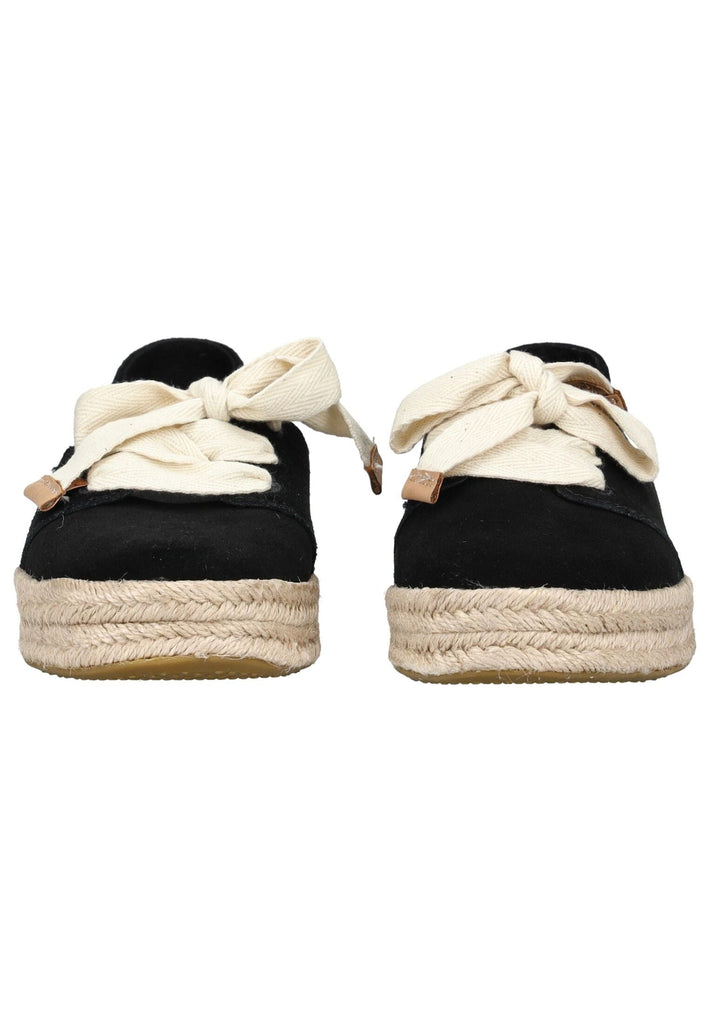 TOMS Halbschuhe Leder Schwarz