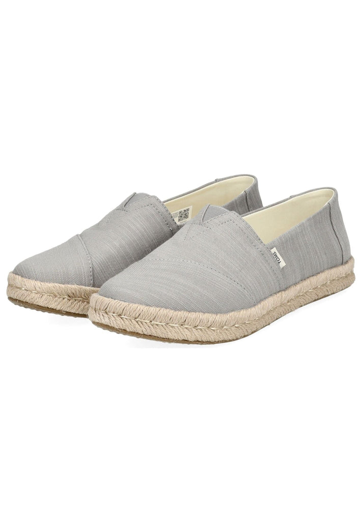 TOMS Halbschuhe Textil Grau