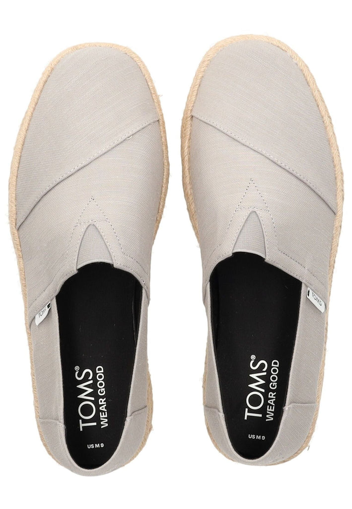 TOMS Halbschuhe Textil Grau