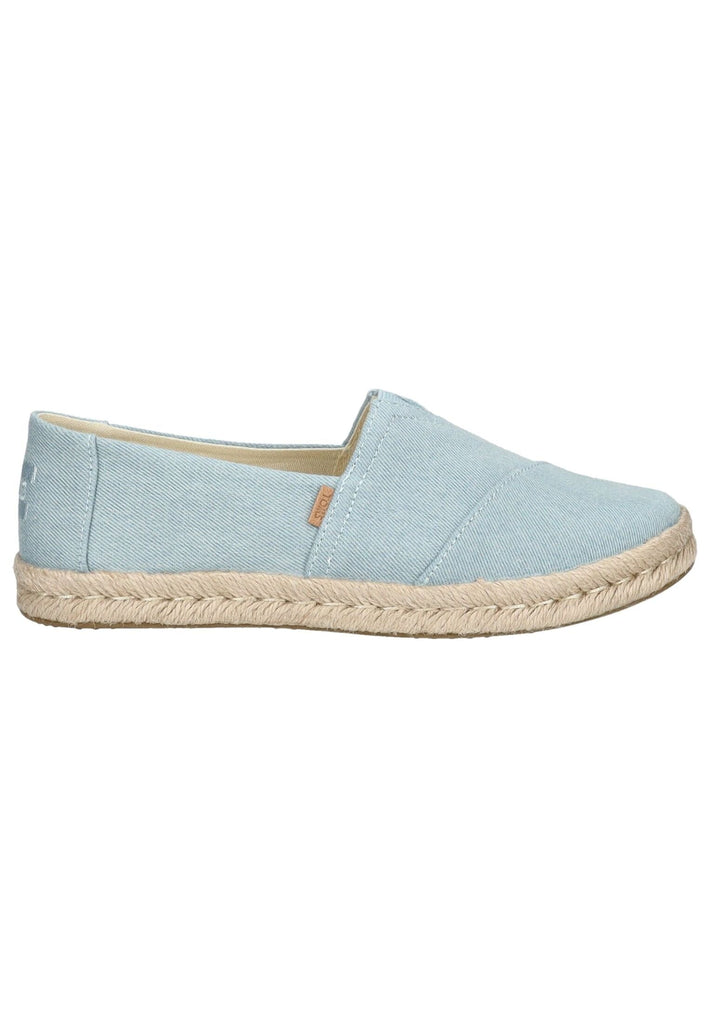 TOMS Halbschuhe Textil Hellblau