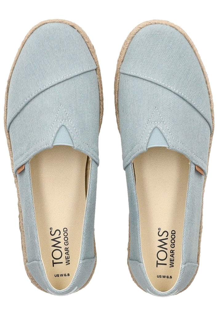TOMS Halbschuhe Textil Hellblau