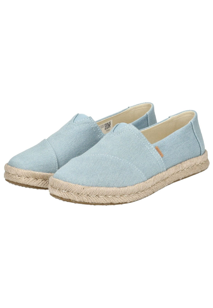 TOMS Halbschuhe Textil Hellblau